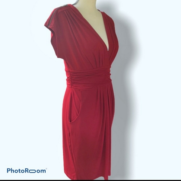 ❣Scarlet Red Wiggle Dress ❣ - Picture 6 of 9